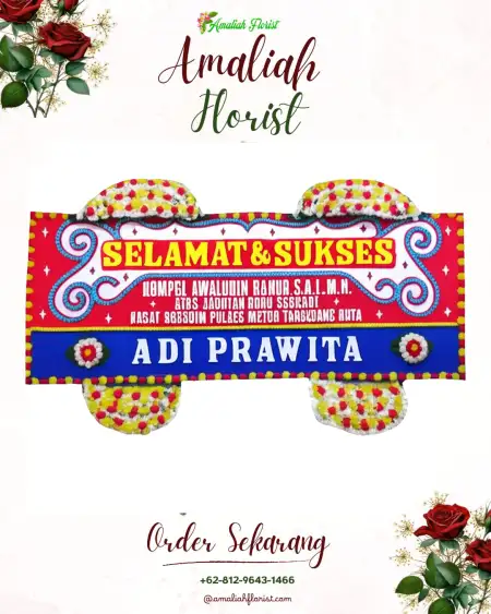 Papan Bunga Ucapan Selamat Kedungrejo